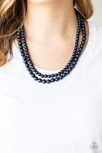 Load image into Gallery viewer, Paparazzi "Woman Of The Century" Blue Necklace &amp; Earring Set Paparazzi Jewelry
