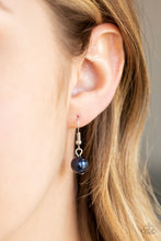 Load image into Gallery viewer, Paparazzi "Woman Of The Century" Blue Necklace &amp; Earring Set Paparazzi Jewelry
