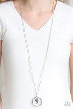 Load image into Gallery viewer, Paparazzi Chicly Geocentric - Blue Necklace
