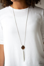 Load image into Gallery viewer, Paparazzi Happy As Can BEAM - Brown  Necklace
