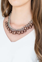 Load image into Gallery viewer, Paparazzi Get Off My Runway - Brown Necklace
