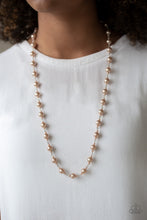 Load image into Gallery viewer, Paparazzi Behind The Scenes - Brown Necklace
