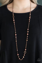 Load image into Gallery viewer, Paparazzi Make An Appearance - Copper Necklace
