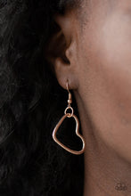 Load image into Gallery viewer, Paparazzi Unbreak My Heart - Rose Gold Necklace
