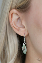 Load image into Gallery viewer, Paparazzi "GLOW And Steady Wins The Race" Green Necklace &amp; Earring Set Paparazzi Jewelry
