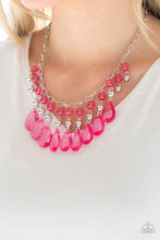 Load image into Gallery viewer, Paparazzi Beauty School Drop Out - Pink Necklace
