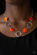 Load image into Gallery viewer, Paparazzi Bermuda Bliss - Orange Necklace
