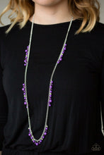 Load image into Gallery viewer, Paparazzi Miami Mojito - Purple  Necklace
