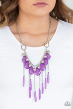 Load image into Gallery viewer, Paparazzi Roaring Riviera - Purple Necklace

