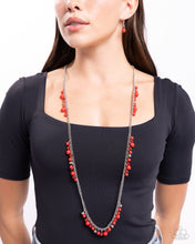 Load image into Gallery viewer, Paparazzi Miami Mojito - Red Necklace
