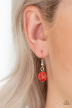 Load image into Gallery viewer, Paparazzi GLOW-Rider - Red Necklace

