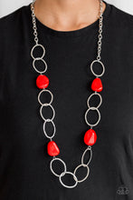 Load image into Gallery viewer, Paparazzi Modern Day Malibu - Red Necklace
