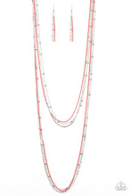 Load image into Gallery viewer, Paparazzi "What A COLORFUL World" Red Necklace &amp; Earring Set Paparazzi Jewelry
