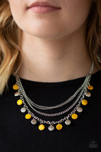 Load image into Gallery viewer, Paparazzi Beach Flavor - Yellow Necklace
