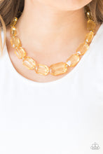 Load image into Gallery viewer, Paparazzi ICE Versa - Yellow Necklace
