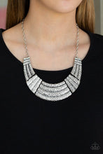 Load image into Gallery viewer, Paparazzi Ready To Pounce - Silver Necklace
