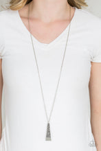 Load image into Gallery viewer, Paparazzi Prized Pendulum - Silver Necklace

