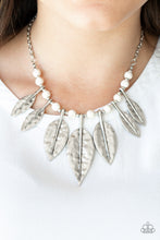 Load image into Gallery viewer, Paparazzi Highland Harvester - White Necklace
