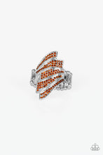 Load image into Gallery viewer, Paparazzi VINTAGE VAULT "Majestically Monte Carlo" Brown Ring Paparazzi Jewelry
