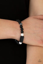 Load image into Gallery viewer, Paparazzi Run Out The BLOCK - White Bracelet
