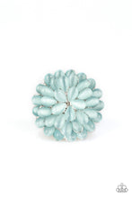 Load image into Gallery viewer, Paparazzi "Bloomin Bloomer" Blue Ring Paparazzi Jewelry
