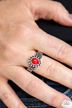 Load image into Gallery viewer, Paparazzi Pep Talk - Red Ring
