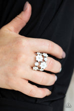 Load image into Gallery viewer, Paparazzi Floral Crowns - White Ring
