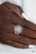 Load image into Gallery viewer, Paparazzi VINTAGE VAULT "Stone Sensei" Purple Ring Paparazzi Jewelry
