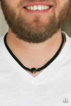 Load image into Gallery viewer, Paparazzi Go Climb A Mountain - Black Necklace
