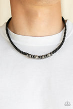 Load image into Gallery viewer, Paparazzi Metal Mechanics - Black Necklace
