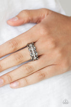 Load image into Gallery viewer, Paparazzi "Distractingly Demure" Silver Ring Paparazzi Jewelry
