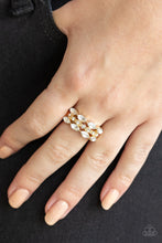Load image into Gallery viewer, Paparazzi Distractingly Demure - Gold Ring
