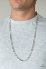 Load image into Gallery viewer, Paparazzi Delta - Silver Necklace
