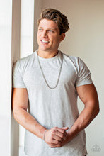 Load image into Gallery viewer, Paparazzi Delta - Silver Necklace
