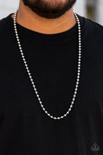 Load image into Gallery viewer, Paparazzi Mardi Gras Madness - Silver Necklace
