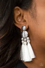 Load image into Gallery viewer, Paparazzi Taj Mahal Tourist - White Earrings
