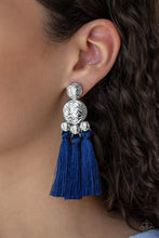 Load image into Gallery viewer, Paparazzi "Taj Mahal Tourist" Blue Post Earrings Paparazzi Jewelry
