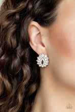 Load image into Gallery viewer, Paparazzi Brighten The Moment - White Earrings
