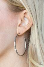 Load image into Gallery viewer, Paparazzi "Totally Throwback" Silver Earrings Paparazzi Jewelry
