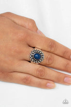 Load image into Gallery viewer, Paparazzi "Please and Thank You" Blue Ring Paparazzi Jewelry
