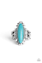 Load image into Gallery viewer, Paparazzi "Canyon Colada" Blue Ring Paparazzi Jewelry
