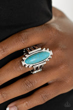 Load image into Gallery viewer, Paparazzi "Canyon Colada" Blue Ring Paparazzi Jewelry
