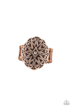 Load image into Gallery viewer, Paparazzi VINTAGE VAULT "Modern Mandala" Copper Ring Paparazzi Jewelry
