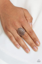 Load image into Gallery viewer, Paparazzi VINTAGE VAULT "Modern Mandala" Copper Ring Paparazzi Jewelry
