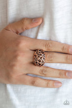 Load image into Gallery viewer, Paparazzi Haute Havana - Copper Ring
