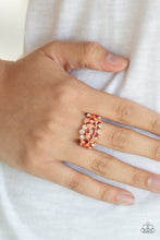 Load image into Gallery viewer, Paparazzi Bling Swing - Copper Ring

