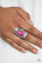Load image into Gallery viewer, Paparazzi Oracle Oasis - Pink Ring
