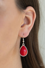Load image into Gallery viewer, Paparazzi Drop Zone - Red Necklace
