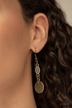 Load image into Gallery viewer, Paparazzi Treasure Temptress - Brass Necklace
