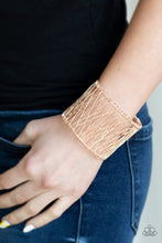 Load image into Gallery viewer, Paparazzi Work For WIRE - Rose Gold Bracelet
